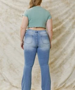 KANCAN Mandy High Rise Flare Jeans - Plus 22 KANCAN Mandy High Rise Flare Jeans - Plus