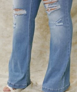 KANCAN Mandy High Rise Flare Jeans - Plus 25 KANCAN Mandy High Rise Flare Jeans - Plus