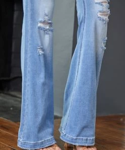 KANCAN Harlowe Mid Rise Flare Jeans Flare & Bootcut