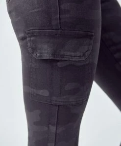 KANCAN Clementine High Rise Coated Super Skinny Jeans