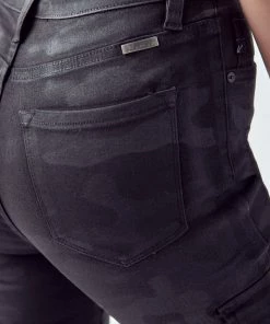 KANCAN Clementine High Rise Coated Super Skinny Jeans