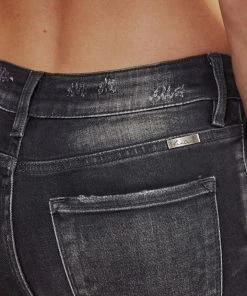 KANCAN Peyton Mid Rise Moto Super Skinny Jeans