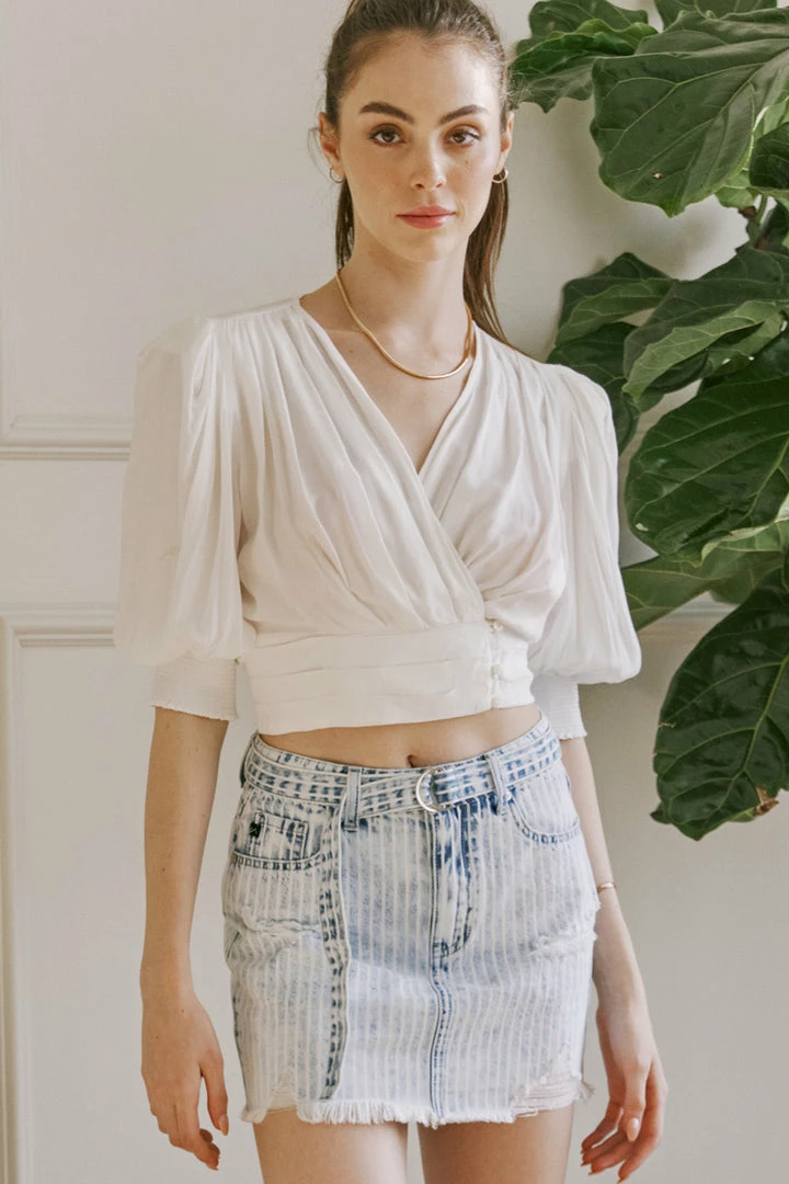 KANCAN Nell Striped Belted Skirt 5 KANCAN Nell Striped Belted Skirt