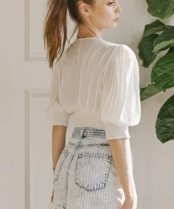 KANCAN Nell Striped Belted Skirt 14 KANCAN Nell Striped Belted Skirt