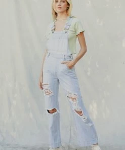 KANCAN Malibu High Rise Wide Leg Overalls