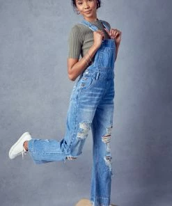 KANCAN Malibu High Rise Wide Leg Overalls