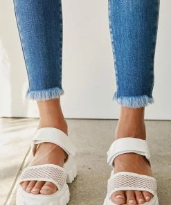 KANCAN Irene Mid Rise Ankle Skinny Jeans