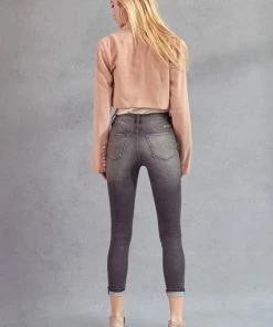 KANCAN Quinn High Rise Ankle Skinny Jeans
