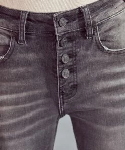 KANCAN Quinn High Rise Ankle Skinny Jeans