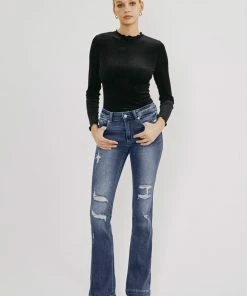 KANCAN Bernadette Mid Rise Bootcut Jeans New Arrivals