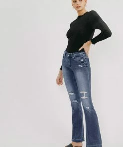 KANCAN Bernadette Mid Rise Bootcut Jeans New Arrivals