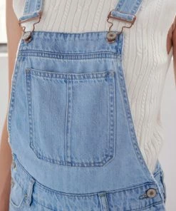 KANCAN Kellie High Rise Overall Shorts