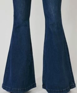 KANCAN New Arrivals Violet High Rise Super Flare Jeans