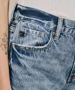 KANCAN New Arrivals Chesney High Rise Straight Leg Jeans