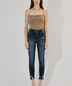 KANCAN Ariana High Rise Ankle Skinny Jeans