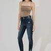 KANCAN Ariana High Rise Ankle Skinny Jeans