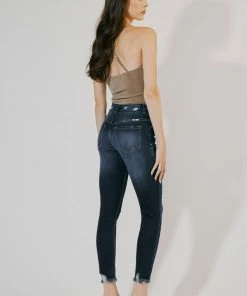 KANCAN Ariana High Rise Ankle Skinny Jeans