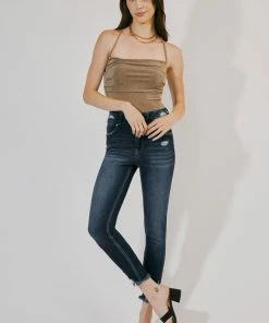 KANCAN Ariana High Rise Ankle Skinny Jeans