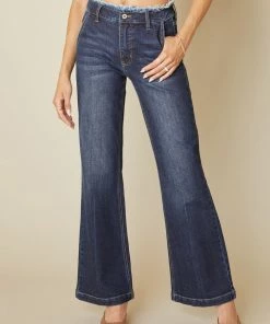 KANCAN Makayla Ultra High Rise Flare Jeans