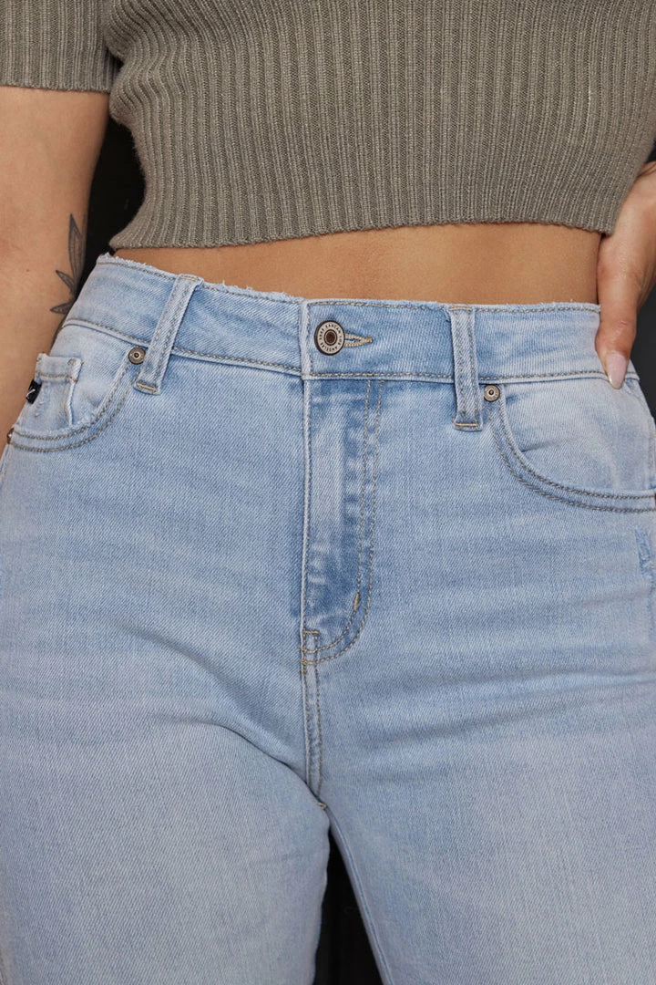 KANCAN Annika High Rise Flare Jeans - Curvy 18 KANCAN Annika High Rise Flare Jeans - Curvy