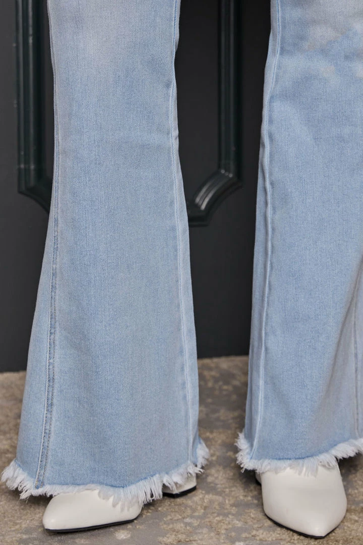 KANCAN Annika High Rise Flare Jeans - Curvy 21 KANCAN Annika High Rise Flare Jeans - Curvy