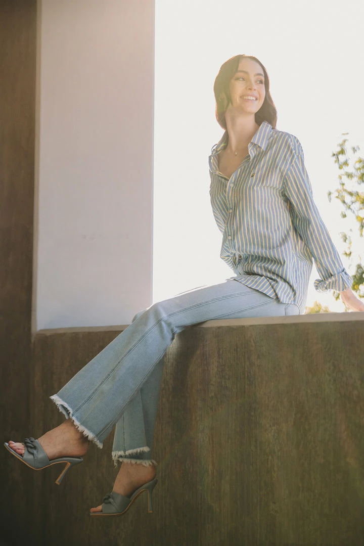 KANCAN Annika High Rise Flare Jeans - Curvy 12 KANCAN Annika High Rise Flare Jeans - Curvy