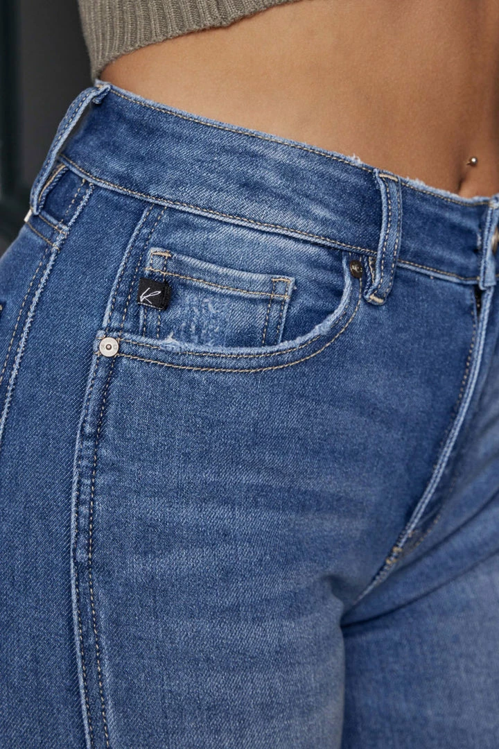 KANCAN Annika High Rise Flare Jeans - Curvy 7 KANCAN Annika High Rise Flare Jeans - Curvy