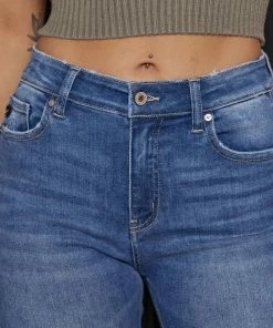 KANCAN Annika High Rise Flare Jeans - Curvy 24 KANCAN Annika High Rise Flare Jeans - Curvy