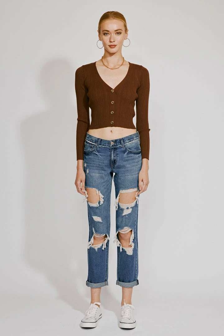 KANCAN Janelle Mid Rise Boyfriend Jeans 4 KANCAN Janelle Mid Rise Boyfriend Jeans