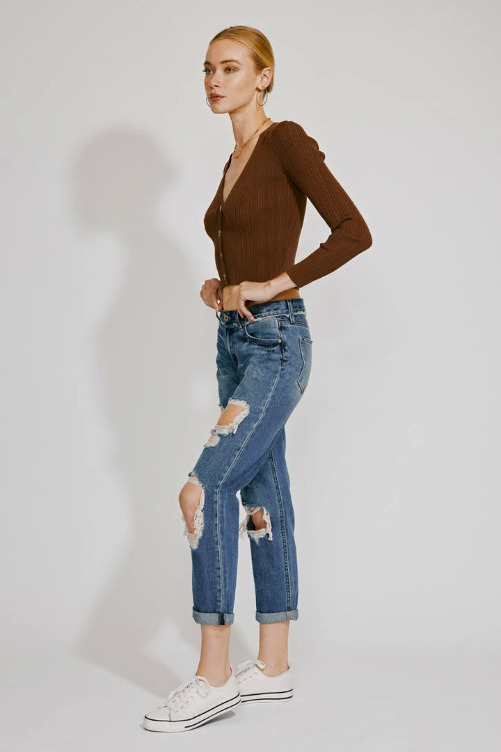 KANCAN Janelle Mid Rise Boyfriend Jeans 8 KANCAN Janelle Mid Rise Boyfriend Jeans