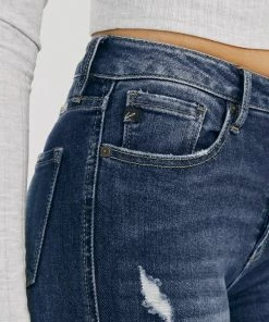 KANCAN Kaliyah High Rise Ankle Skinny Jeans