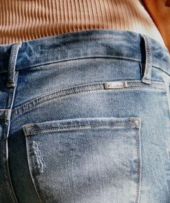 Official Kancan USA Kira Mid Rise Ankle Skinny New Arrivals