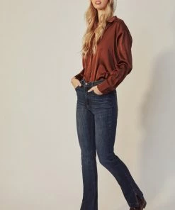 KANCAN Lauren High Rise Y2K Bootcut Jeans Flare & Bootcut