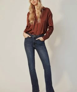 KANCAN Lauren High Rise Y2K Bootcut Jeans Flare & Bootcut