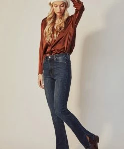 KANCAN Lauren High Rise Y2K Bootcut Jeans Flare & Bootcut
