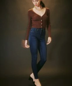 KANCAN Nadine High Rise Super Skinny Jeans