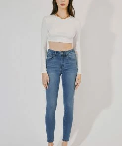 KANCAN Nadine High Rise Super Skinny Jeans