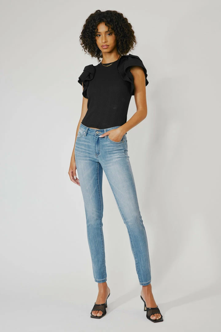 KANCAN Ashlyn Mid Rise Super Skinny Jeans 3 KANCAN Ashlyn Mid Rise Super Skinny Jeans