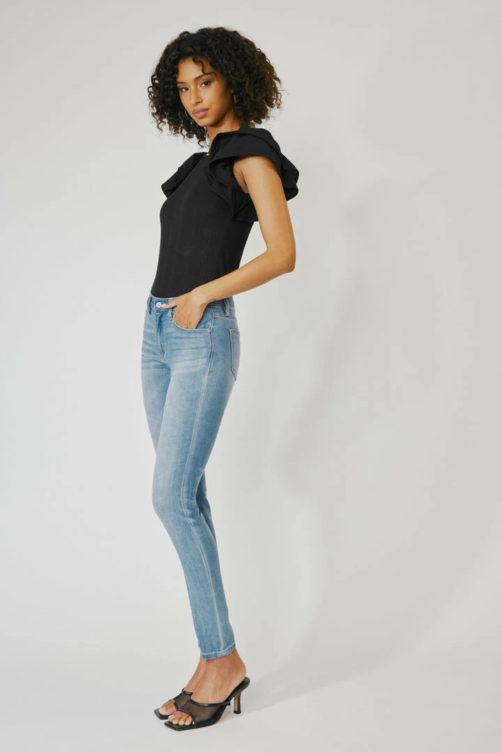KANCAN Ashlyn Mid Rise Super Skinny Jeans 7 KANCAN Ashlyn Mid Rise Super Skinny Jeans