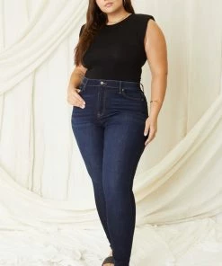 KANCAN Felicity Ultra High Rise Super Skinny Jeans - Plus