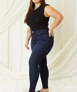 KANCAN Felicity Ultra High Rise Super Skinny Jeans - Plus