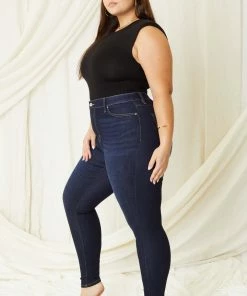 KANCAN Felicity Ultra High Rise Super Skinny Jeans - Plus