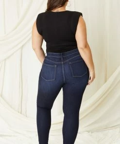 KANCAN Felicity Ultra High Rise Super Skinny Jeans - Plus