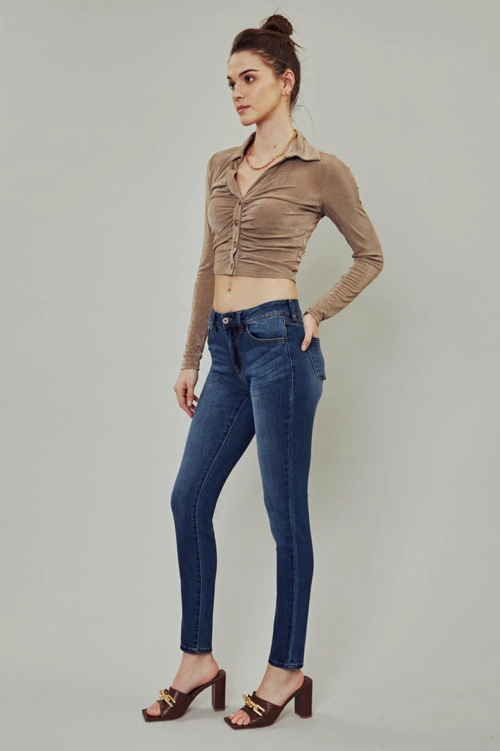 KANCAN Alani Mid Rise Super Skinny Jeans 32 KANCAN Alani Mid Rise Super Skinny Jeans