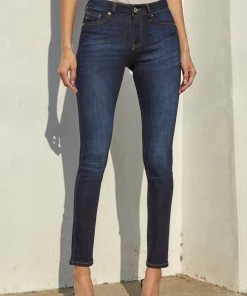 KANCAN Alani Mid Rise Super Skinny Jeans