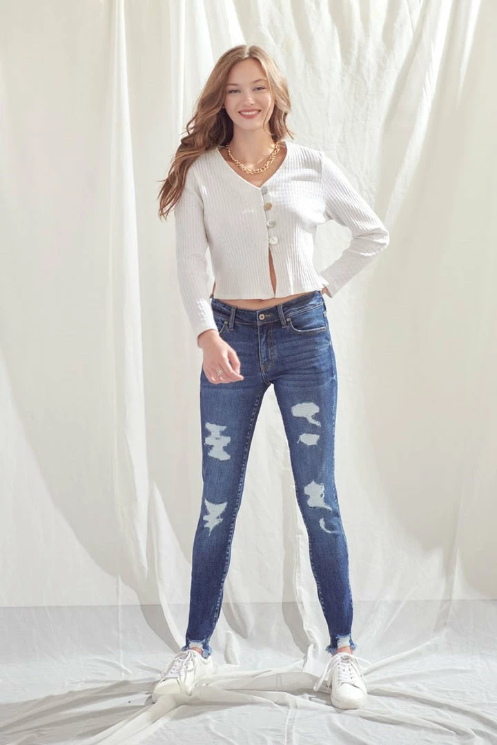 KANCAN Sienna Mid Rise Super Skinny Jeans 9 KANCAN Sienna Mid Rise Super Skinny Jeans