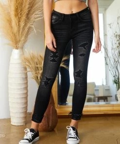 KANCAN Jessie Mid Rise Super Skinny Jeans