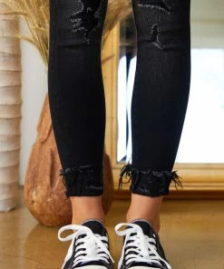 KANCAN Jessie Mid Rise Super Skinny Jeans