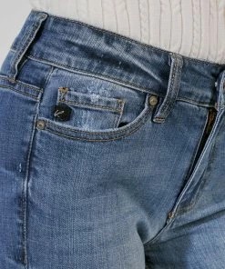 KANCAN Florence Mid Rise Super Skinny Jeans