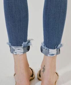 KANCAN Florence Mid Rise Super Skinny Jeans